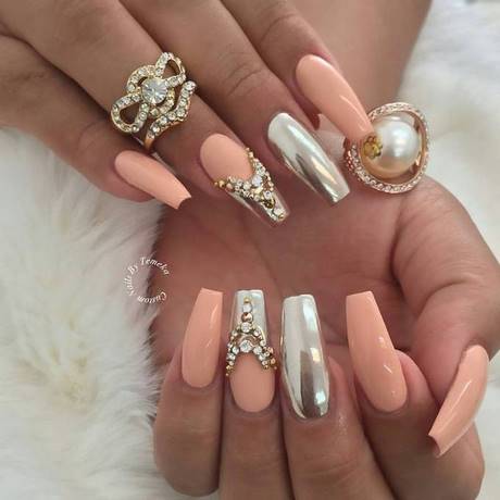 chrome-nail-designs-98_14 Modele de unghii cromate