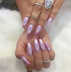 chrome-nail-designs-98_18 Modele de unghii cromate