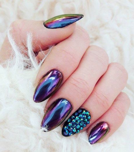 chrome-nail-designs-98_2 Modele de unghii cromate