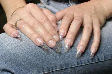 clear-glitter-nail-designs-90_10 Modele clare de unghii cu sclipici