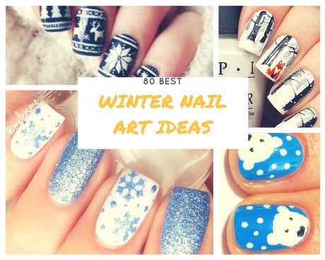 cool-winter-nail-designs-26_3 Modele Cool de unghii de iarnă