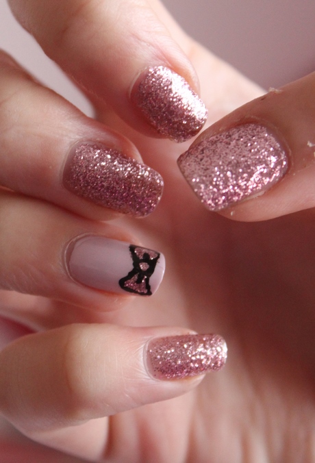 cute-sparkly-nails-38 Drăguț unghiile sclipitoare