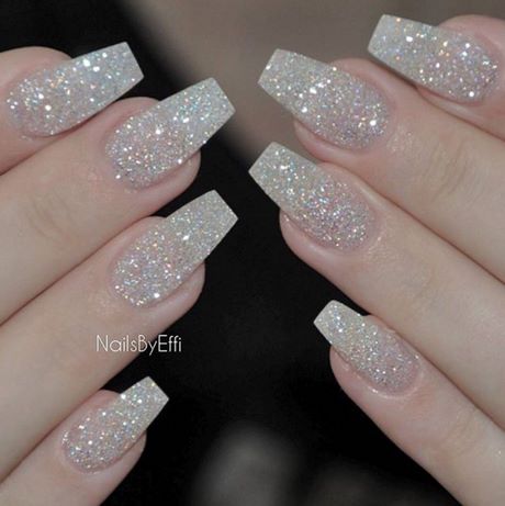 cute-sparkly-nails-38 Drăguț unghiile sclipitoare