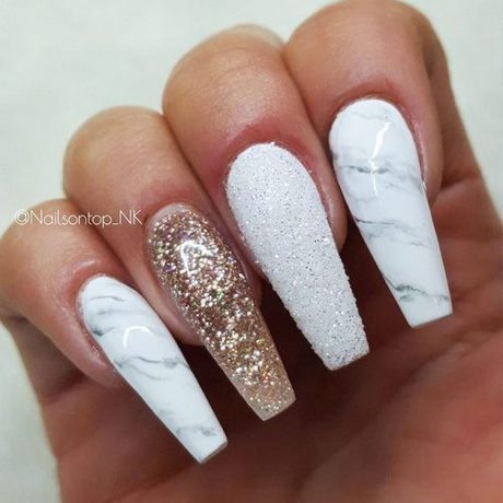cute-sparkly-nails-38_12 Drăguț unghiile sclipitoare