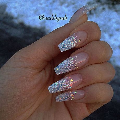 cute-sparkly-nails-38_2 Drăguț unghiile sclipitoare