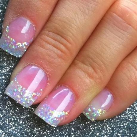 cute-sparkly-nails-38_6 Drăguț unghiile sclipitoare
