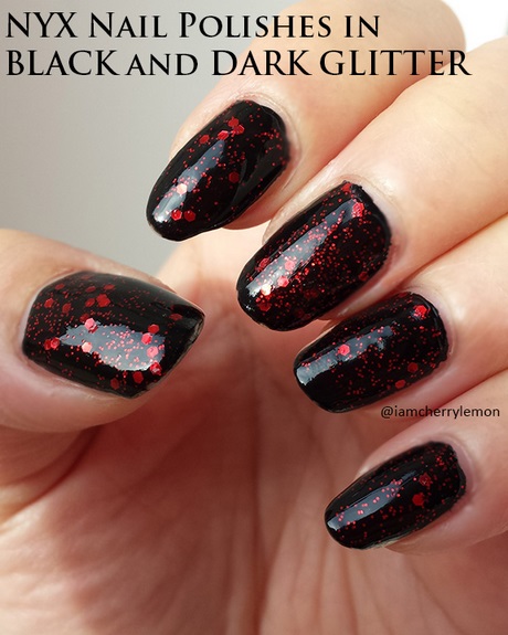 dark-glitter-nails-30_12 Unghii cu sclipici întunecate