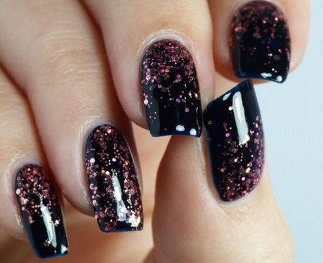 dark-glitter-nails-30_3 Unghii cu sclipici întunecate