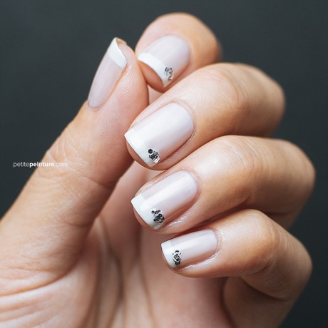 french-nails-glitter-19_18 Franceză unghii sclipici