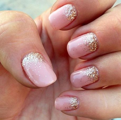 glitter-fade-nails-55_4 Sclipici se estompeze unghiile