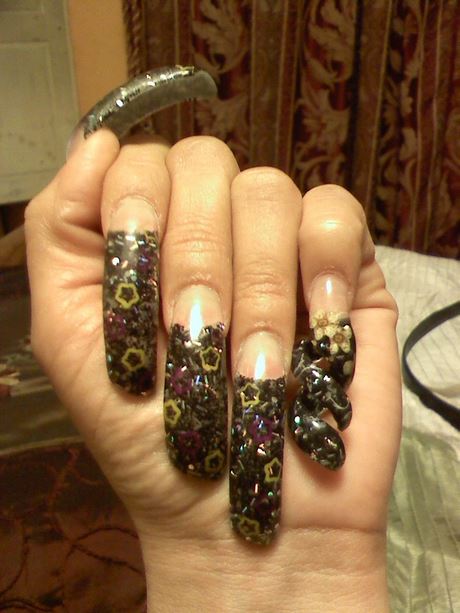 glitter-for-acrylic-nails-84_11 Glitter pentru unghii acrilice