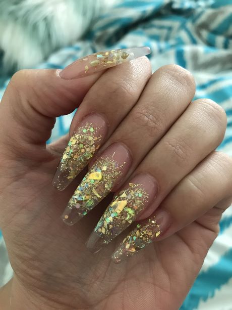 glitter-gold-nails-36_14 Unghii de aur sclipici