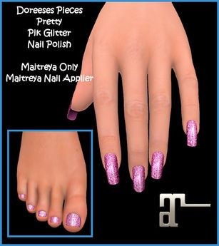 glitter-toe-nails-60_17 Glitter toe cuie