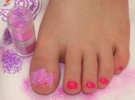 glitter-toe-nails-60_4 Glitter toe cuie