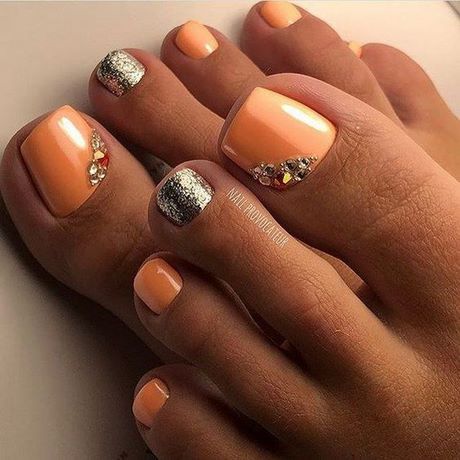 gold-glitter-toe-nails-66_19 Aur sclipici toe cuie