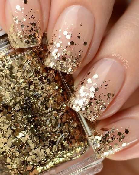 gold-sparkle-nails-46_2 Aur sparkle cuie