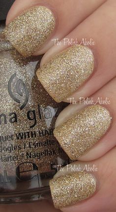 gold-sparkly-nail-varnish-21_11 Aur sclipitoare lac de unghii