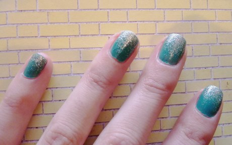 green-glitter-nail-art-57_8 Verde sclipici nail art