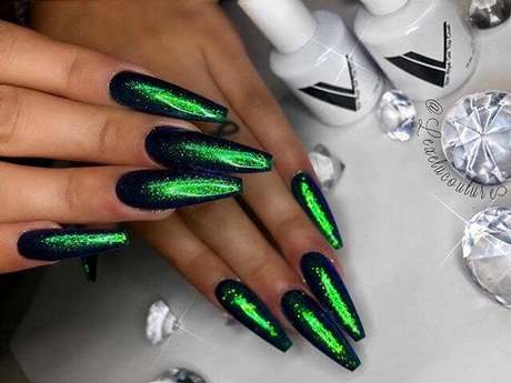 green-glitter-nails-41_4 Unghii cu sclipici verzi