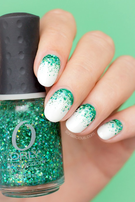 green-glitter-nails-41_7 Unghii cu sclipici verzi