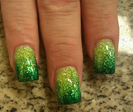 green-glitter-nails-41_9 Unghii cu sclipici verzi