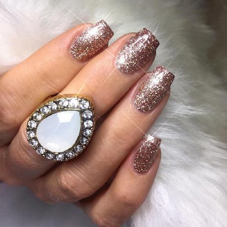 grey-sparkle-nails-26_16 Unghii strălucitoare gri