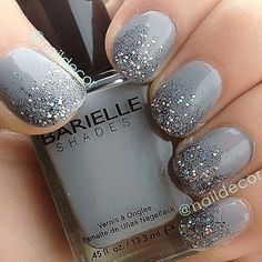 grey-sparkle-nails-26_4 Unghii strălucitoare gri