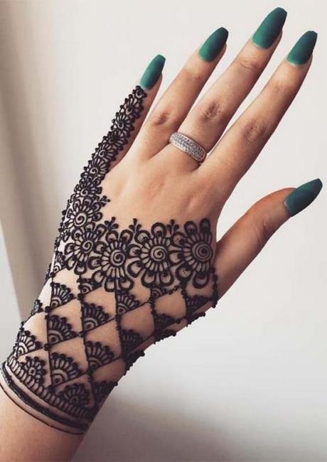 henna-nail-designs-04_10 Modele de unghii Henna