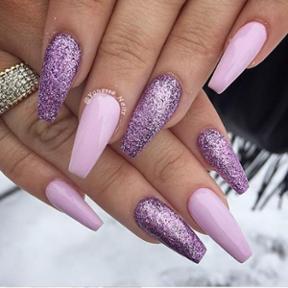 lavender-glitter-nails-73_15 Unghii cu sclipici de lavandă