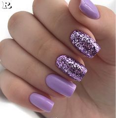 lavender-glitter-nails-73_6 Unghii cu sclipici de lavandă