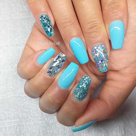 light-blue-glitter-nails-07_4 Unghii cu sclipici albastru deschis