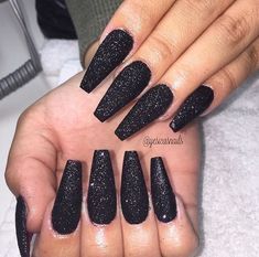 nails-black-glitter-03_14 Unghii sclipici negru