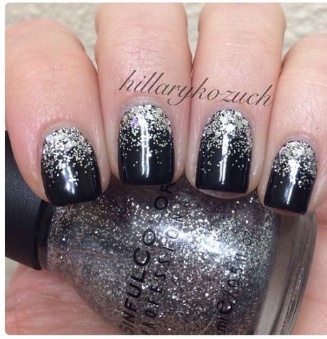 new-glitter-nails-37_7 Unghii noi cu sclipici