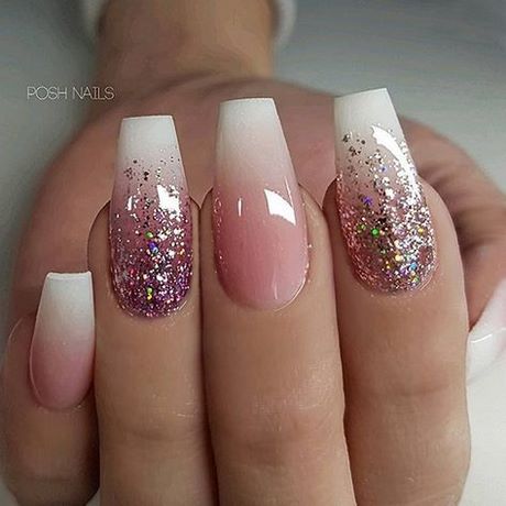ombre-sparkle-nails-39_19 Ombre sparkle nails