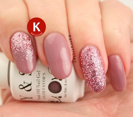 pink-gel-glitter-nails-42_11 Roz gel sclipici Unghii