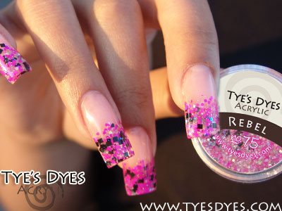 pink-glitter-acrylic-nail-designs-75_9 Modele de unghii acrilice cu sclipici roz
