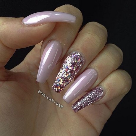 pink-nails-glitter-70_12 Unghii roz sclipici
