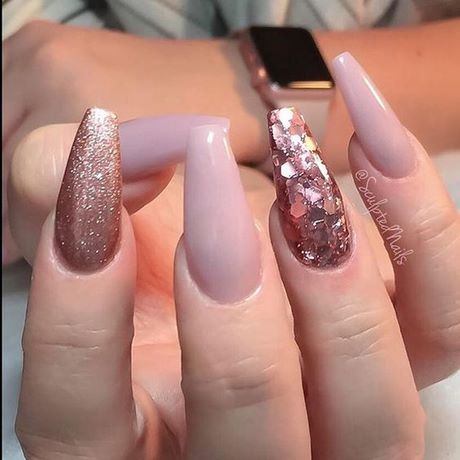 pink-nails-glitter-70_5 Unghii roz sclipici
