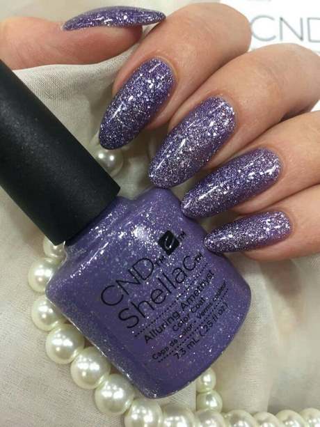 purple-nail-glitter-09 Sclipici de unghii violet