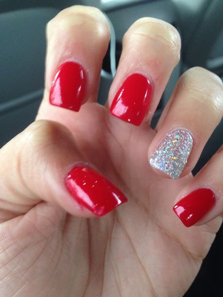 red-and-silver-glitter-nails-27_12 Unghii cu sclipici roșii și argintii