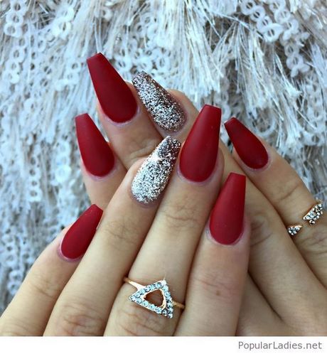 red-and-white-glitter-nails-36_12 Roșu și alb sclipici Unghii