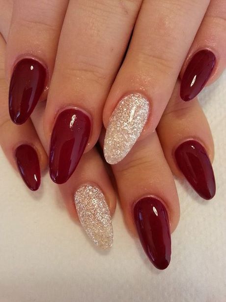 red-and-white-glitter-nails-36_18 Roșu și alb sclipici Unghii