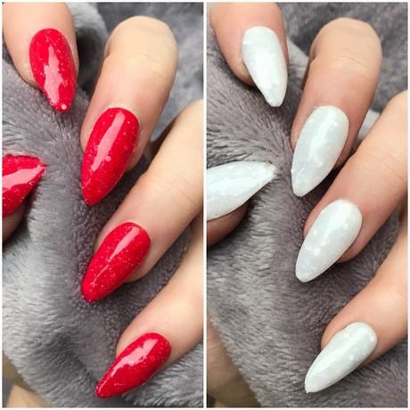 red-and-white-glitter-nails-36_7 Roșu și alb sclipici Unghii