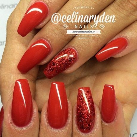 red-glitter-nails-39_15 Unghii cu sclipici roșii