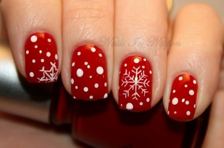 red-winter-nails-11_12 Unghii roșii de iarnă