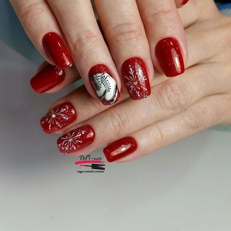 red-winter-nails-11_3 Unghii roșii de iarnă