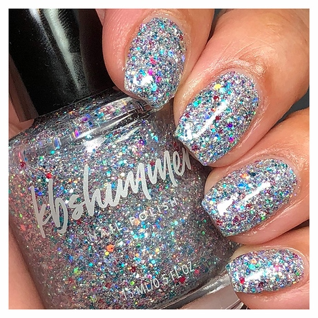 silver-and-glitter-nails-24_17 Argint și unghii sclipici