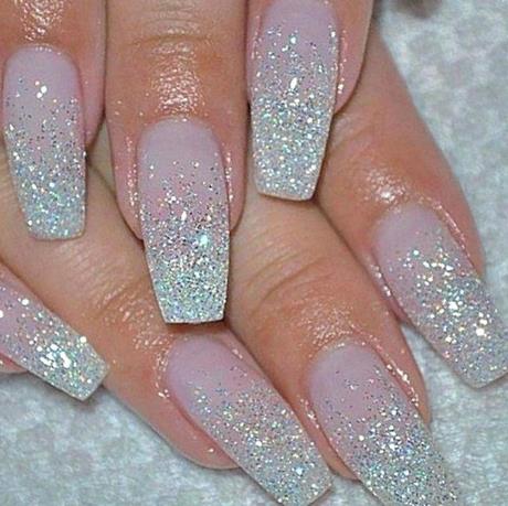 silver-glitter-acrylic-nails-86_9 Argint sclipici unghii acrilice