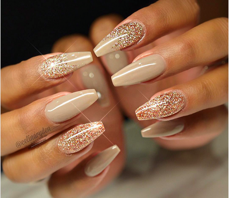 silver-glitter-gel-nails-77 Argint sclipici gel unghii