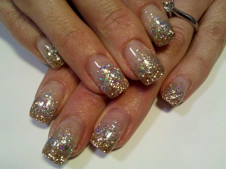 silver-glitter-gel-nails-77_13 Argint sclipici gel unghii